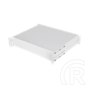 Lanberg rackszekrény fiók (19", 2U, 483x360 mm, 90 kg, 4-pontos, szürke)
