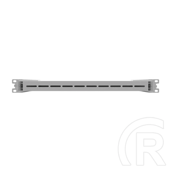Lanberg rackszekrény kihúzható polc (19", 1U, 350mm mély, max. 35 kg, szürke)
