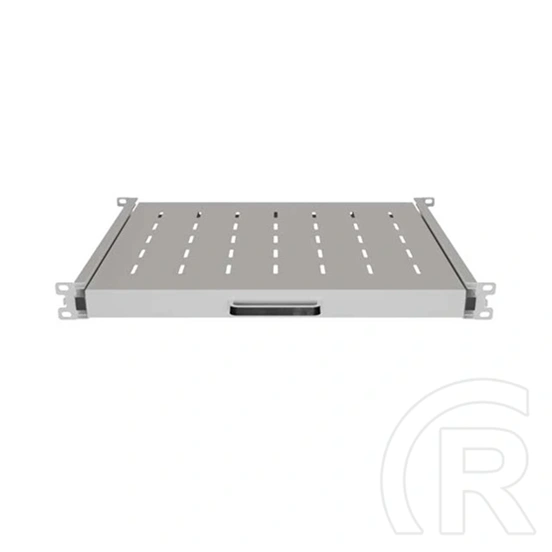Lanberg rackszekrény kihúzható polc (19", 1U, 350mm mély, max. 35 kg, szürke)