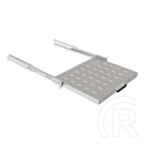 Lanberg rackszekrény kihúzható polc (19", 1U, 350mm mély, max. 35 kg, szürke)