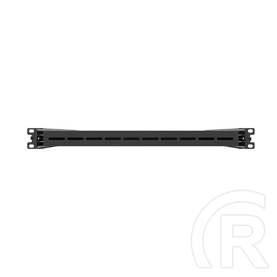 Lanberg rackszekrény kihúzható polc (19", 1U, 500mm mély, max. 35kg, fekete)