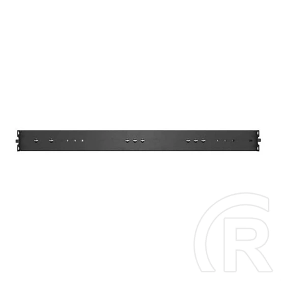 Lanberg rackszekrény kihúzható polc (19", 1U, 500mm mély, max. 35kg, fekete)