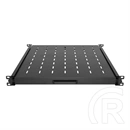 Lanberg rackszekrény kihúzható polc (19", 1U, 500mm mély, max. 35kg, fekete)