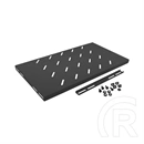 Lanberg rackszekrény polc (19", 1U, fix, 280mm mély, 120kg, fekete)