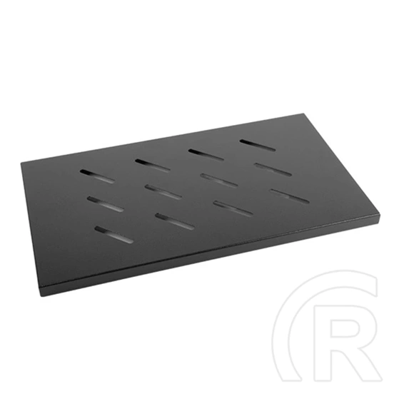 Lanberg rackszekrény polc (19", 1U, fix, 315mm mély, fekete)