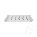 Lanberg rackszekrény polc (19", 1U, fix, 315mm mély, szürke)