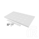 Lanberg rackszekrény polc (19", 1U, fix, 486x270mm, 120kg, szürke)