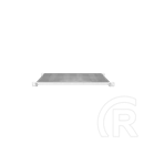 Lanberg rackszekrény polc (19", 1U, fix, 750mm mély, szürke)