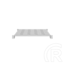 Lanberg rackszekrény polc (19", 1U, fix, 750mm mély, szürke)