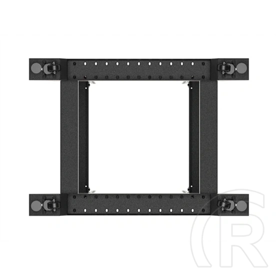 Lanberg rendezőkeret (19", 32U, 600x800 mm, szabadon álló, fekete)