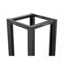 Lanberg rendezőkeret (19", 32U, 600x800 mm, szabadon álló, fekete)