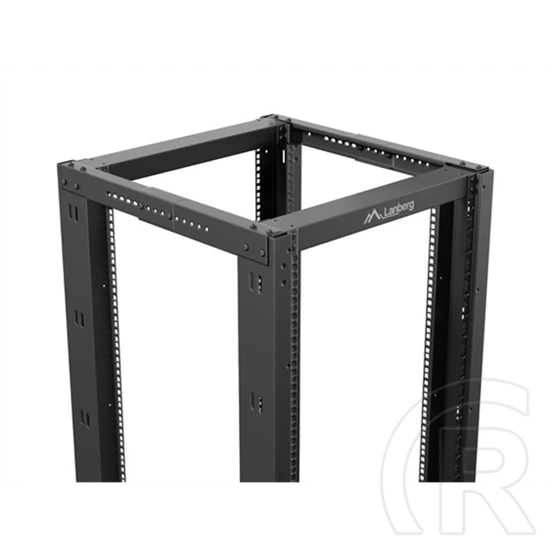 Lanberg rendezőkeret (19", 32U, 600x800 mm, szabadon álló, fekete)