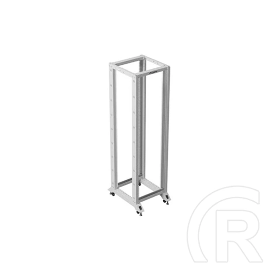 Lanberg rendezőkeret (19", 42U, 600x800 mm, szabadon álló, szürke)