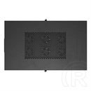 Lanberg szabadon álló rackszekrény (19", 32U, 600x1000 mm, üvegajtó, lapraszerelt, LCD, fekete)