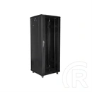 Lanberg szabadon álló rackszekrény (19", 32U, 600x600, lapraszerelt, 520mm mély, fekete)