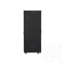 Lanberg szabadon álló rackszekrény (19", 37U, 800x1000 mm, üvegajtó, lapraszerelt, LCD, fekete)
