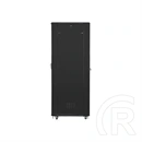 Lanberg szabadon álló rackszekrény (19", 47U, 800x1000, lapraszerelt, 920mm mély, fekete)