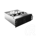 Lanberg szerver ház SC01-5204-12B (19", 4U, fekete)