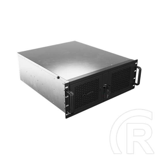 Lanberg szerver ház SC01-5204-12B (19", 4U, fekete)