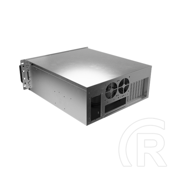 Lanberg szerver ház SC01-5204-12B (19", 4U, fekete)