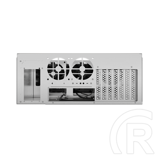 Lanberg szerver ház SC01-5204-12B (19", 4U, fekete)