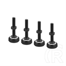 Lanberg szintezőláb (M10, 4 db, 78 mm, max statikus terhelés 60 kg, fekete)