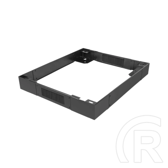 Lanberg talapzat rackszekrényhez (19", 800x800 mm, 100 mm magas, acél, fekete)