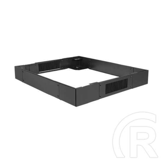 Lanberg talapzat rackszekrényhez (19", 800x800 mm, 100 mm magas, acél, fekete)