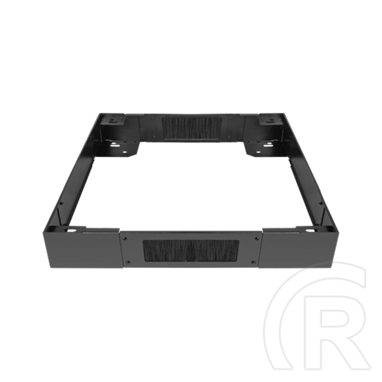 Lanberg talapzat rackszekrényhez (19", 800x800 mm, 100 mm magas, acél, fekete)
