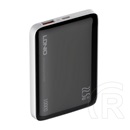 Ldnio vésztöltő usb+type-c aljzat (10000mah, 22.5w, 3a, pd gyorstöltő, led jelzés) fekete