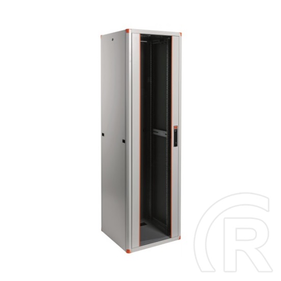 Legrand 19" 42U rack szekrény (600x800x1894 mm, szürke, szimpla tömör fém ajtó, kidönthető hátlap)