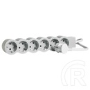 Legrand Elosztósor Standard 6x2P+F túlfeszültségvédő elosztó (6 aljzat, 3 m, fehér-szürke)