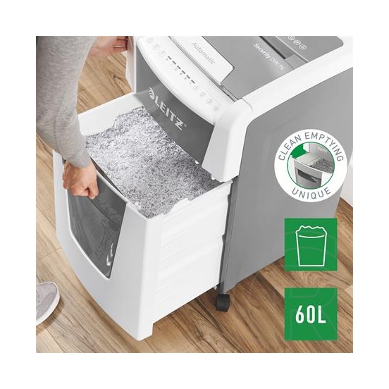 Leitz IQ AutoFeed Office 300 Pro P4  iratmegsemmisítő