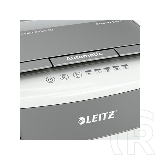 Leitz IQ AutoFeed SmallOffice 50 P4 Pro iratmegsemmisítő (konfetti vágás 4x28 mm, automata adagolás, 20 l, 10 perc folya