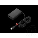 Lenovo 65W Slim GaN USB-C AC adapter (USB-PD, 20V/3,25A, 100-240V 50-60Hz, C5 dugó, fekete)
