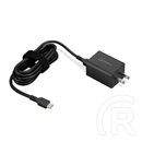 Lenovo GaN Nano 65W hálózati adapter (USB-C, 65W, 1,8 m kábel, fekete)