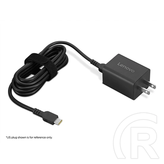Lenovo GaN Nano 65W hálózati töltő (USB-C, DC-kábel 180 cm)
