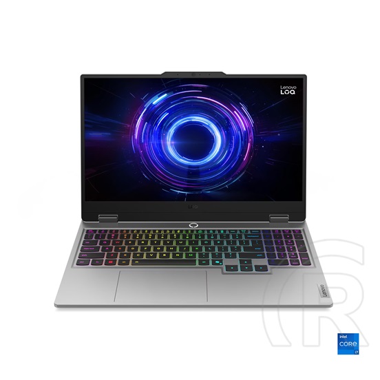 Lenovo LOQ 15IRX10 (15,6", Core i7-13650HX, 24GB RAM, 1TB SSD, nVidia RTX 5060 8GB, szürke)