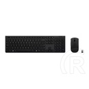 Lenovo Professional Wireless Rechargeable billentyűzet + egér (HU, USB, fekete)