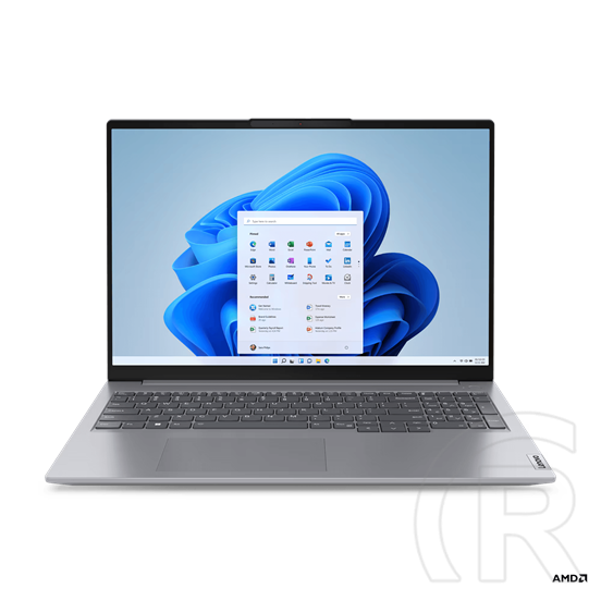 Lenovo ThinkBook 16 G6 (16", AMD Ryzen 5 7430U, 16GB RAM, 512GB SSD, szürke)