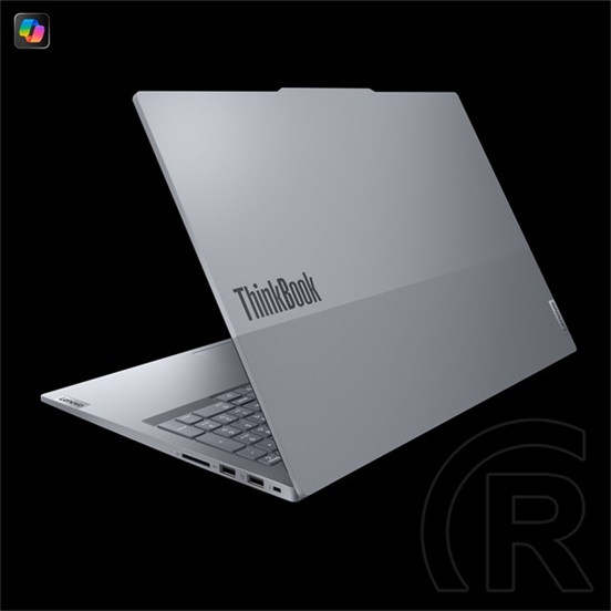 Lenovo ThinkBook 16 G7 QOY (16",Snapdron X Plus X1P-42-100 (3.4GHz), 32GB, 1TB SSD, Win11 Pro, Luna szürke)