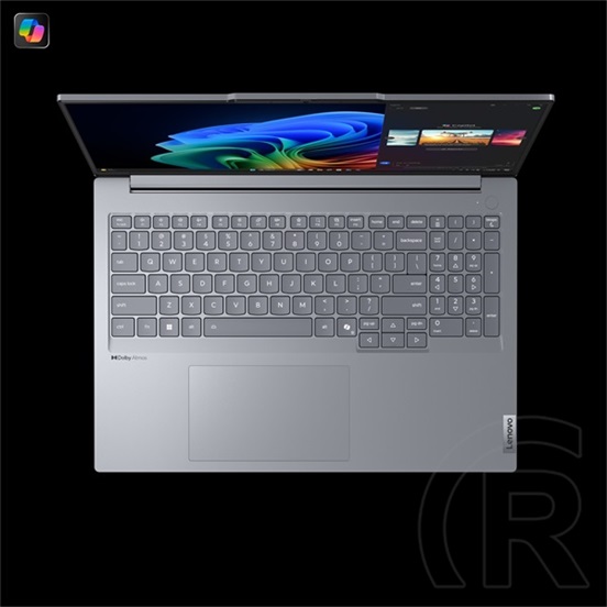 Lenovo ThinkBook 16 G7 QOY (16",Snapdron X Plus X1P-42-100 (3.4GHz), 32GB, 1TB SSD, Win11 Pro, Luna szürke)