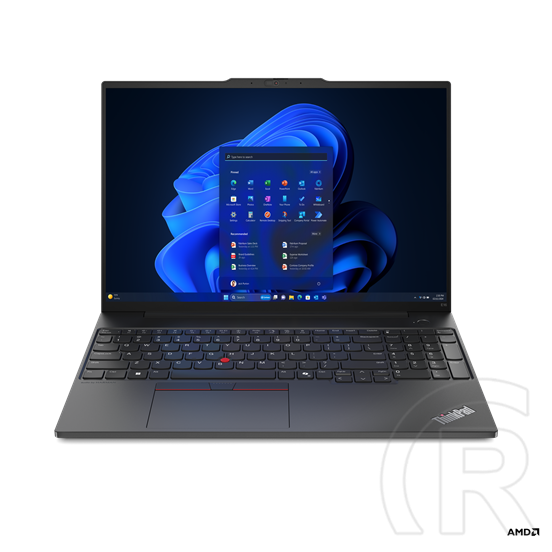 Lenovo ThinkPad E16 G2 (16", AMD Ryzen 7 7735HS, 16GB RAM, 512 GB SSD, Win 11 Pro)
