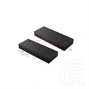 Lenovo ThinkPad USB4 Dock 5000 dokkoló (1x HDMI, 2x DisplayPort, 4x USB-A, 2x USB-C, Gigabit LAN, 100W PD)