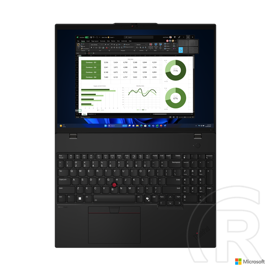 Lenovo Thinkpad L16 G1 notebook (16", Core Ultra 5 125U, 16GB RAM, 512GB SSD, Windows 11 Professional)