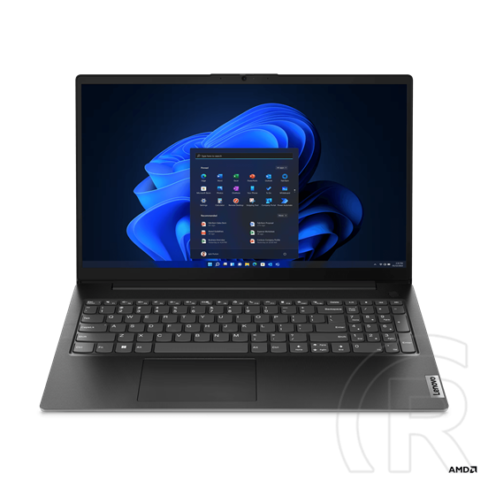 Lenovo V15 G4 notebook (15.6", AMD Ryzen 3 7320U, 8GB RAM, 256GB SSD, fekete)