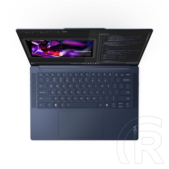 Lenovo Yoga Slim 7 14Q8X9, (14,5", 3KSnapdron X1E78100, 32GB, 1TB SSD, Win11 Home, Cosmic kék)
