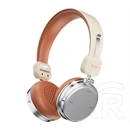 Lenovo erazer r1 bluetooth fejhallgató sztereo (v5.4, mikrofon, zajszűrő, összehajtható) barna/bézs