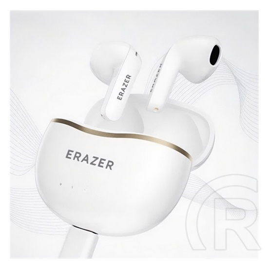 Lenovo erazer x16 pro bluetooth fülhallgató sztereo (v5.4, tws, zajszűrő, mikrofon + töltőtok) fehér