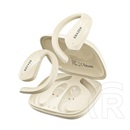 Lenovo erazer xf30 bluetooth fülhallgató sztereo (v5.4, tws, fülre akasztható, zajszűrő, mikrofon + töltőtok) bézs